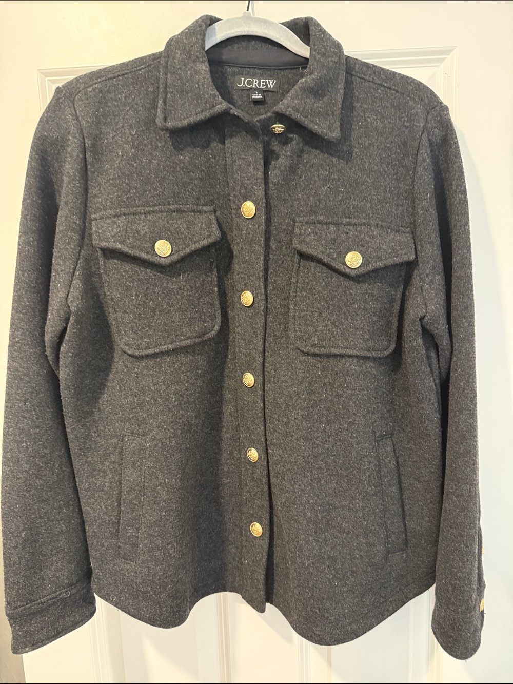Wool Shirt Jacket